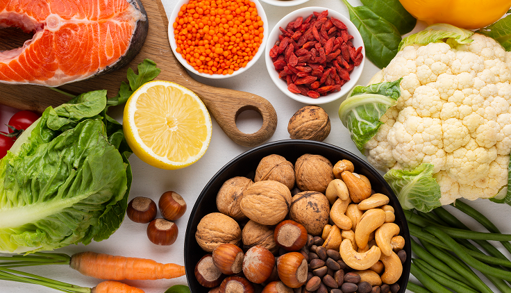 alimentos que brindan vitaminas para el pelo